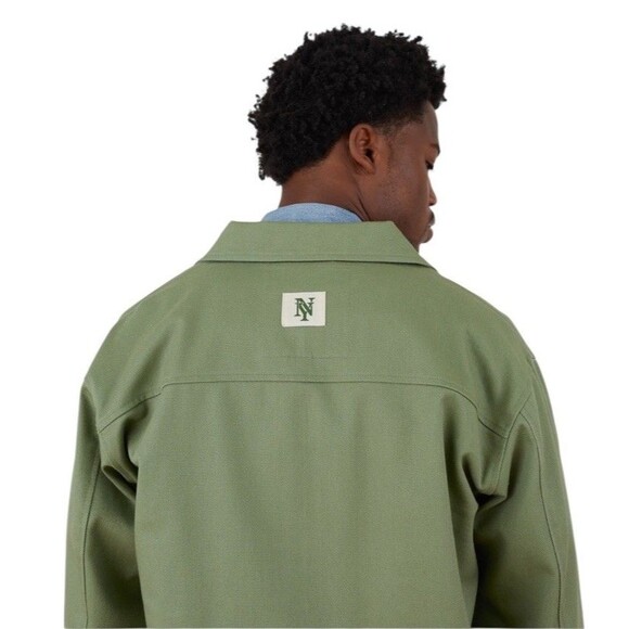 NWT- New York or Nowhere NYON Sage Green MEMENTO FULL ZIP JACKET NEW XL NYC - Picture 4 of 10